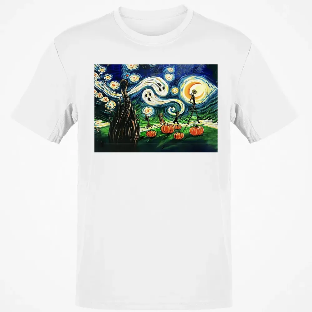 Starry Night Before Christmas Classic Unisex T-Shirt - 13