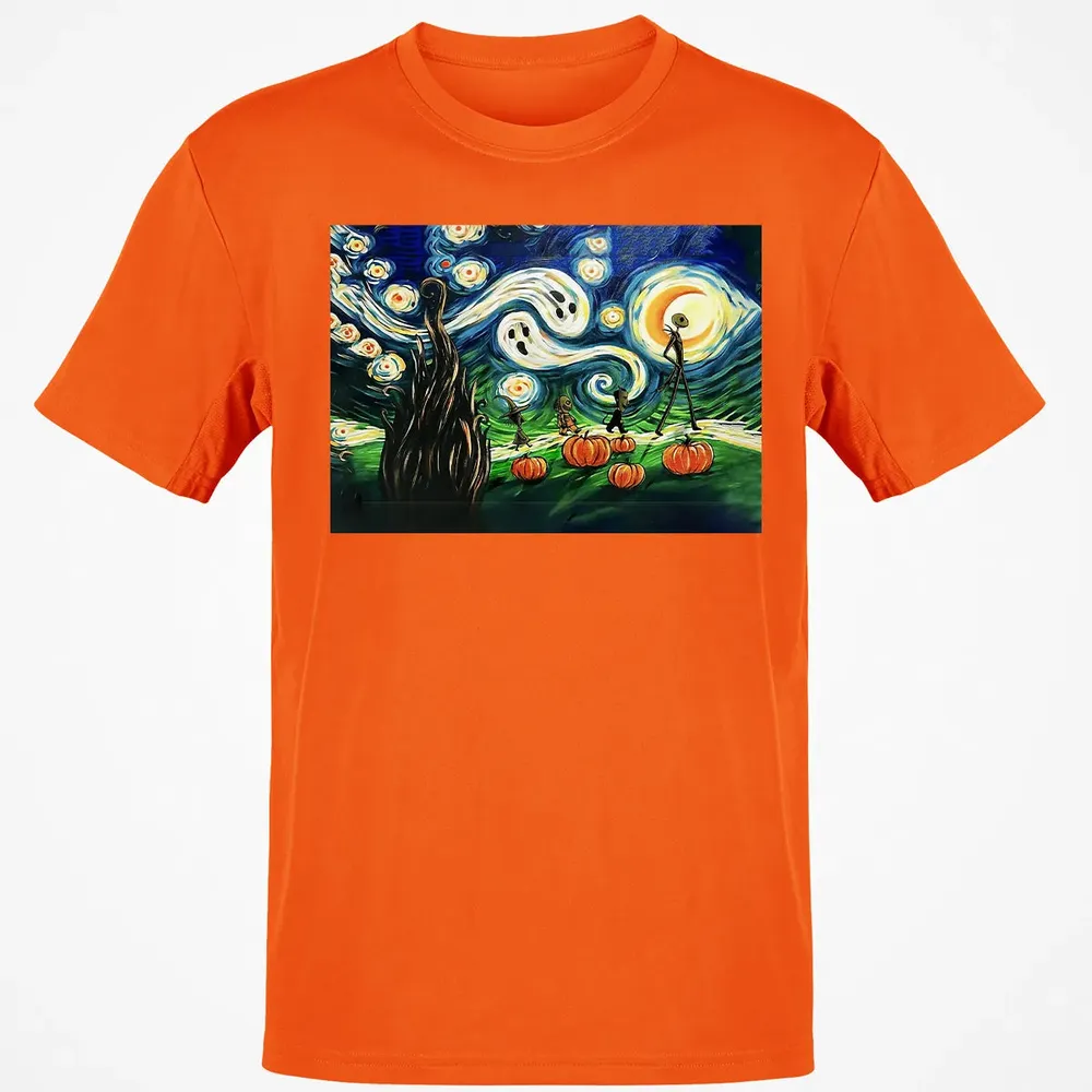 Starry Night Before Christmas Classic Unisex T-Shirt - 9