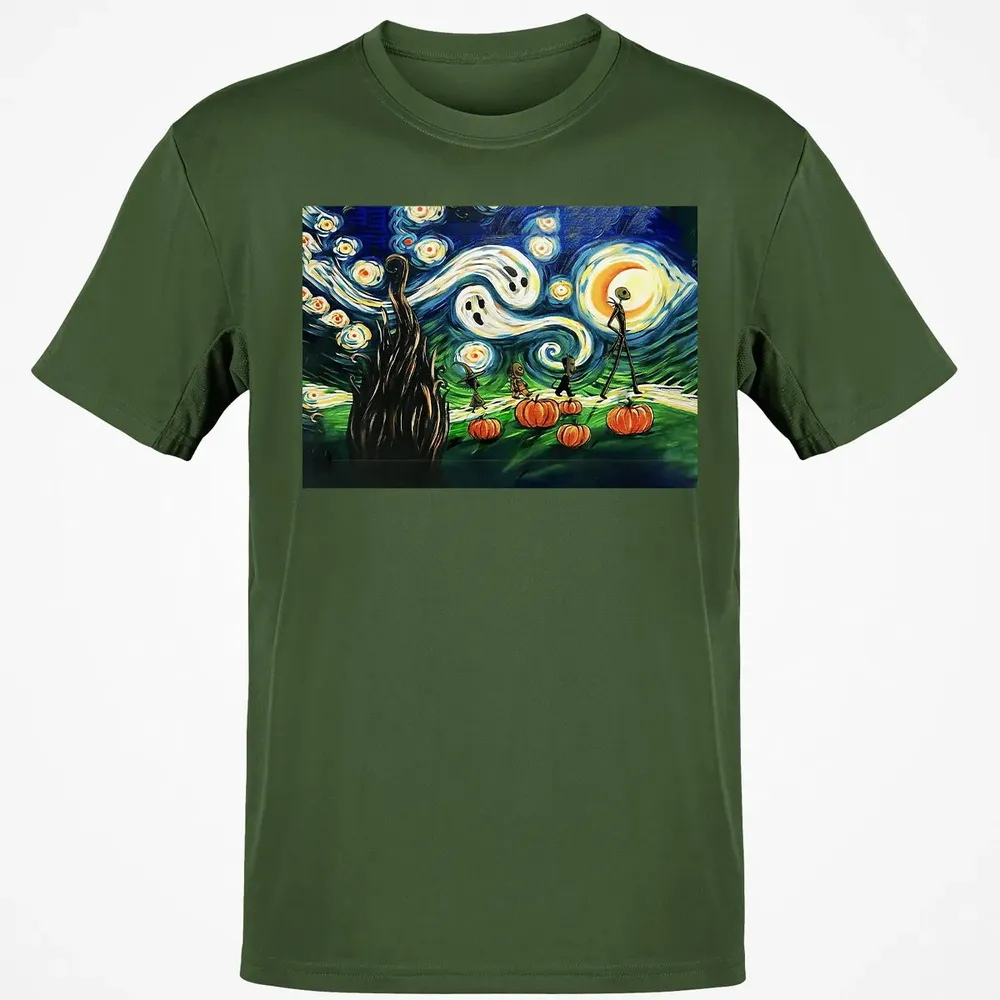 Starry Night Before Christmas Classic Unisex T-Shirt - 7