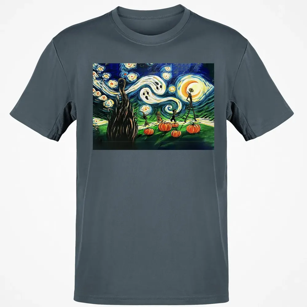 Starry Night Before Christmas Classic Unisex T-Shirt - 4