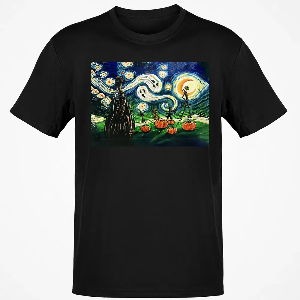 Starry Night Before Christmas Classic Unisex T-Shirt - 2