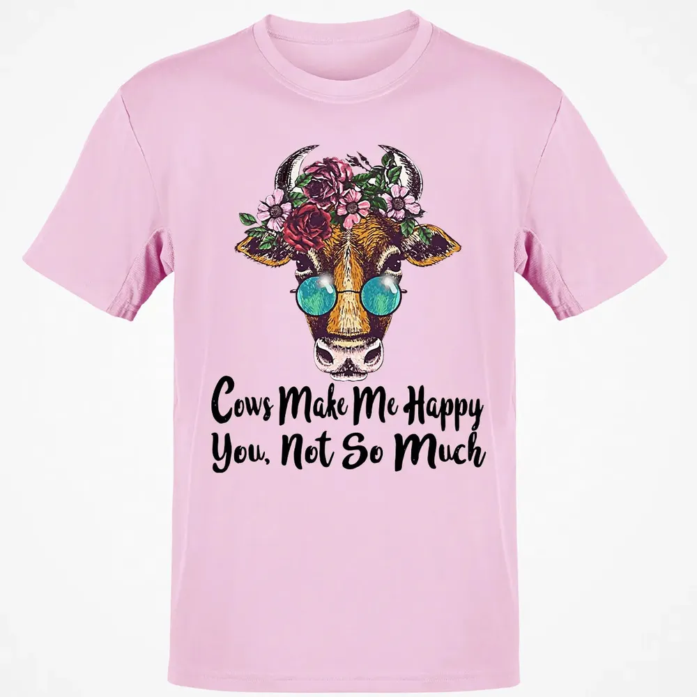 Cow Make Me Happy Classic Unisex T-Shirt - 6