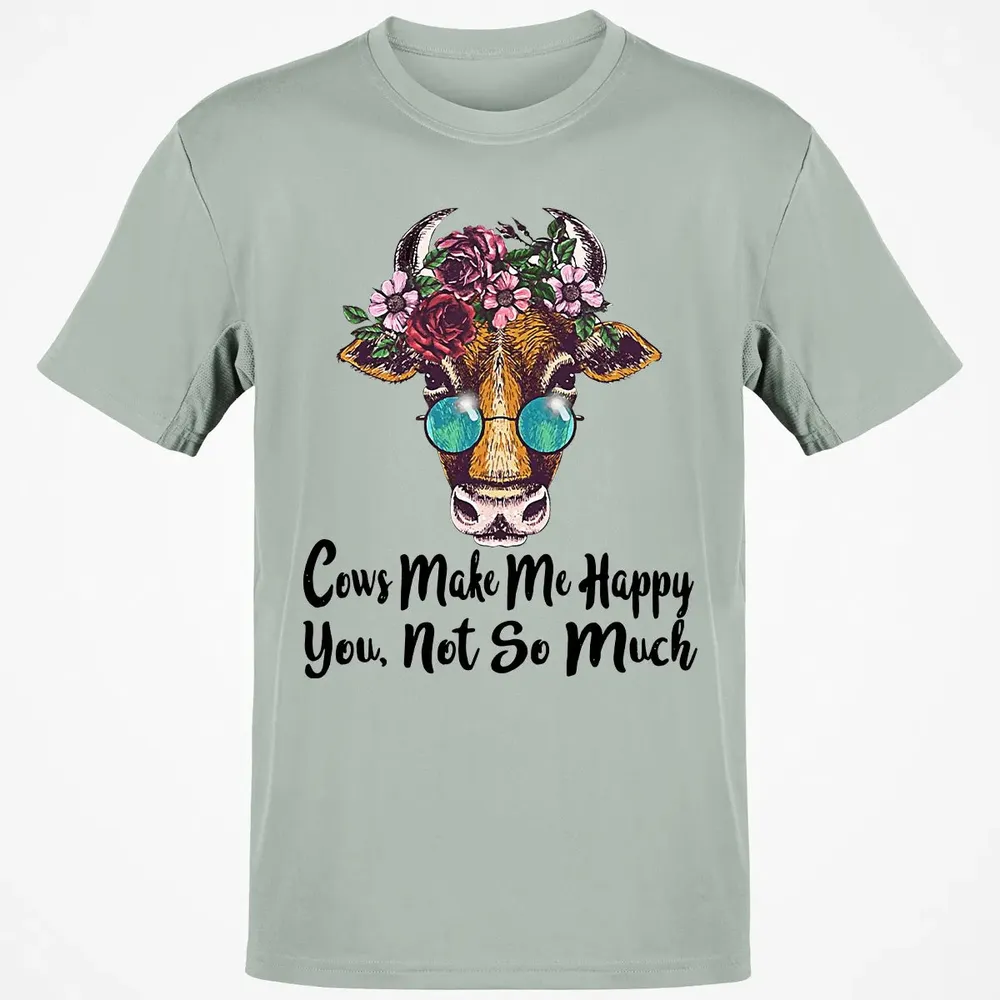 Cow Make Me Happy Classic Unisex T-Shirt - 3
