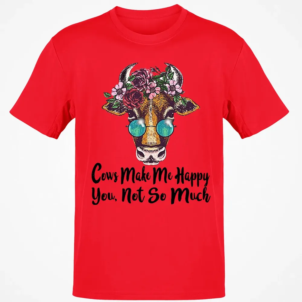 Cow Make Me Happy Classic Unisex T-Shirt - 11