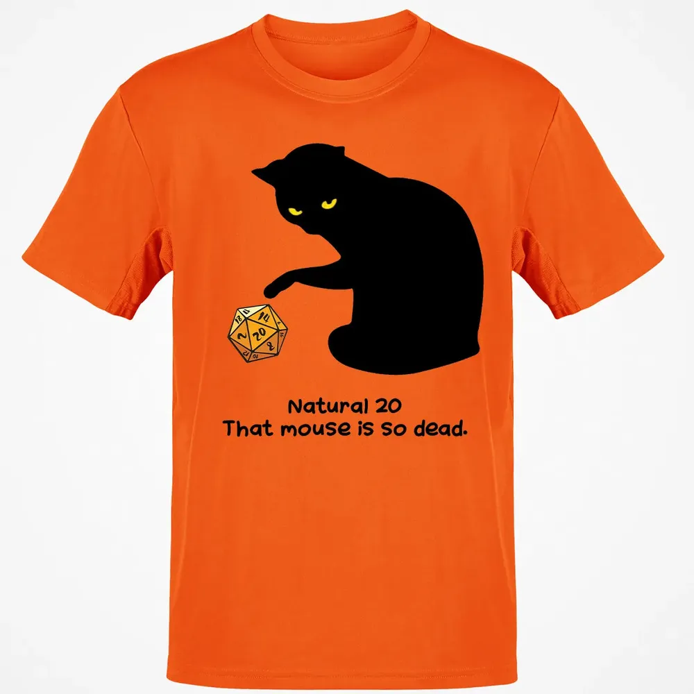 Cat Got Nat 20 Classic Unisex T-Shirt - 9