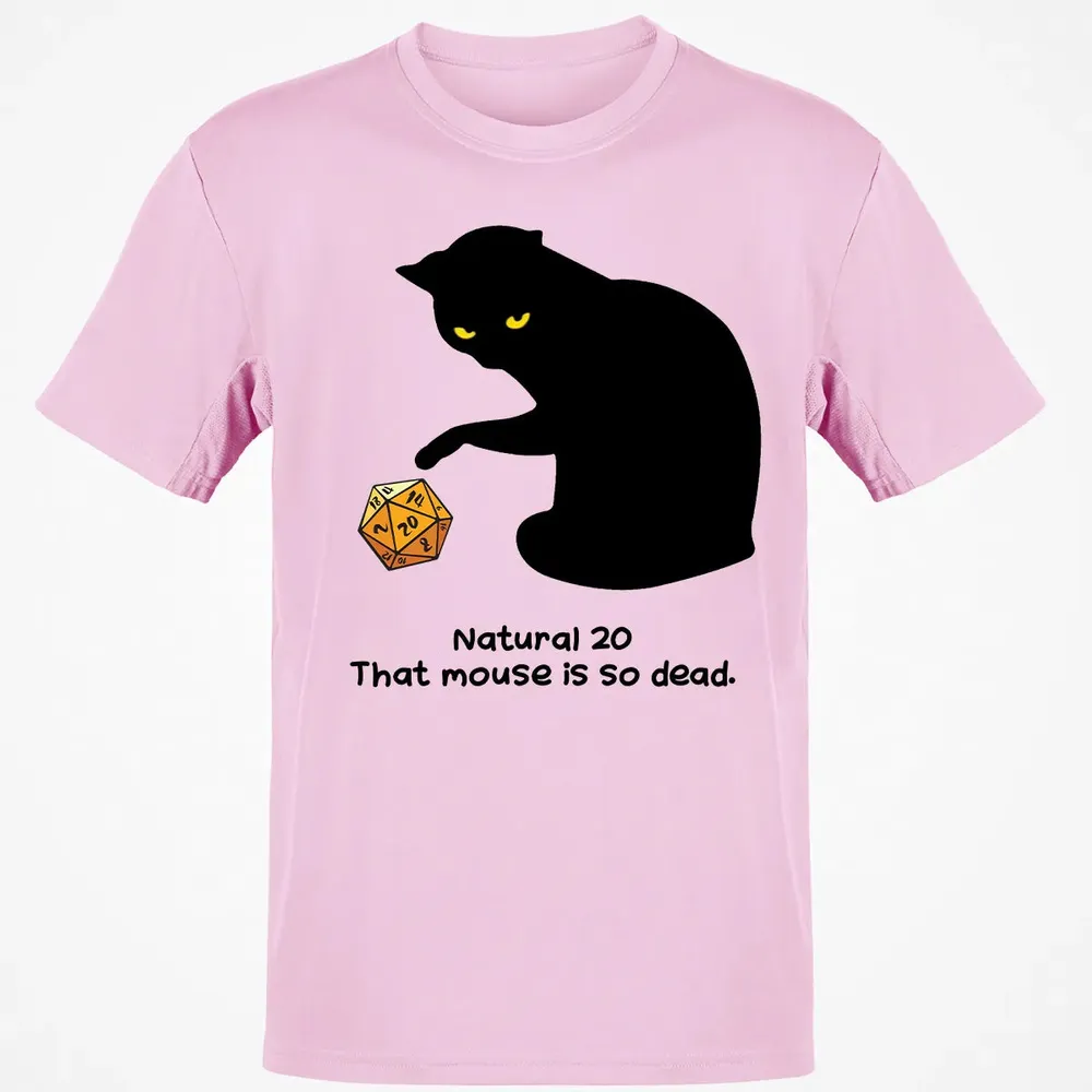 Cat Got Nat 20 Classic Unisex T-Shirt - 6