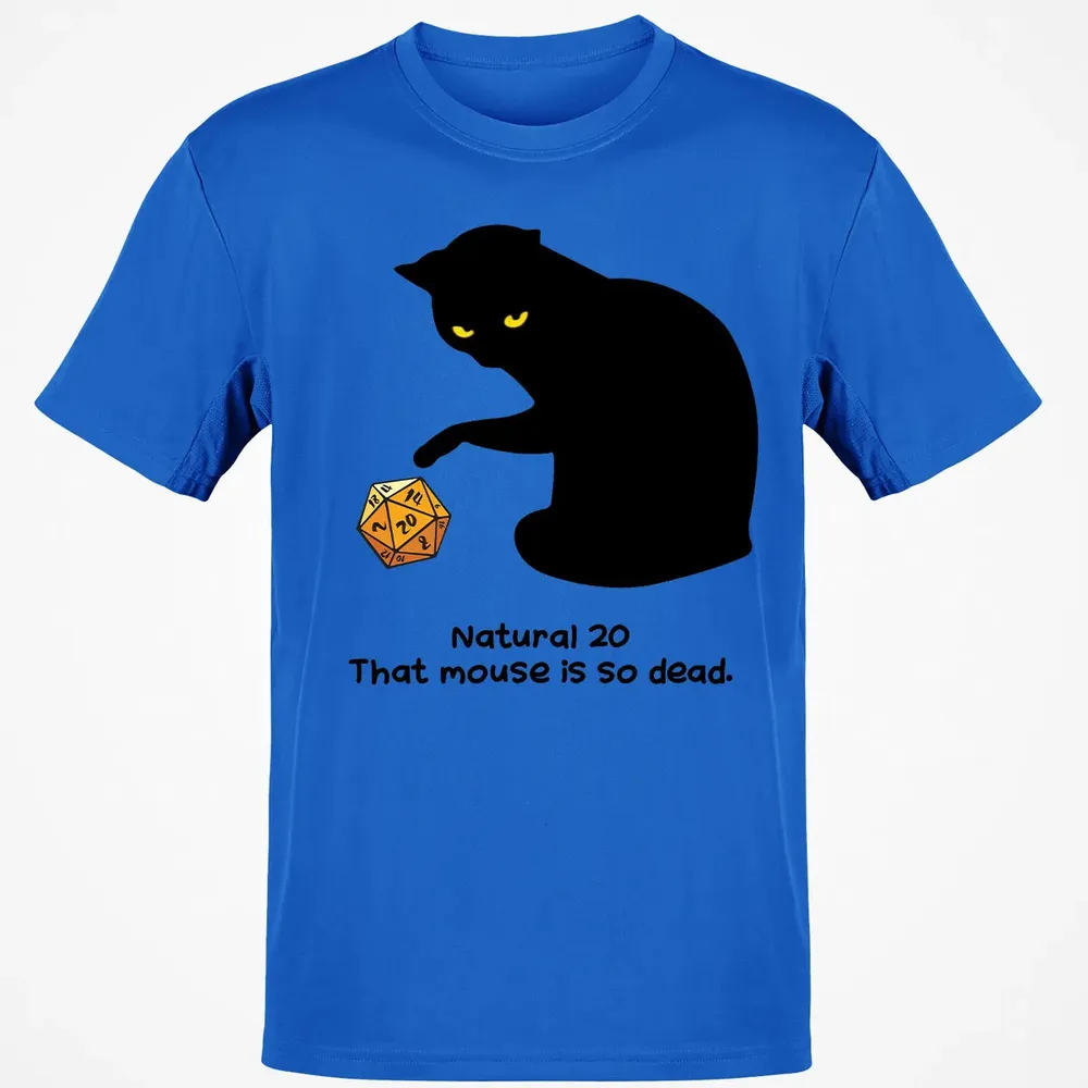 Cat Got Nat 20 Classic Unisex T-Shirt - 12
