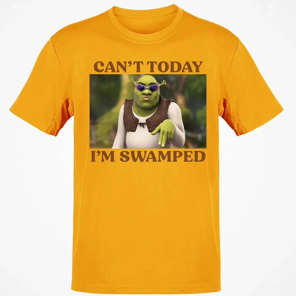 Can't Today I'm Swamped Classic Unisex T-Shirt - 5
