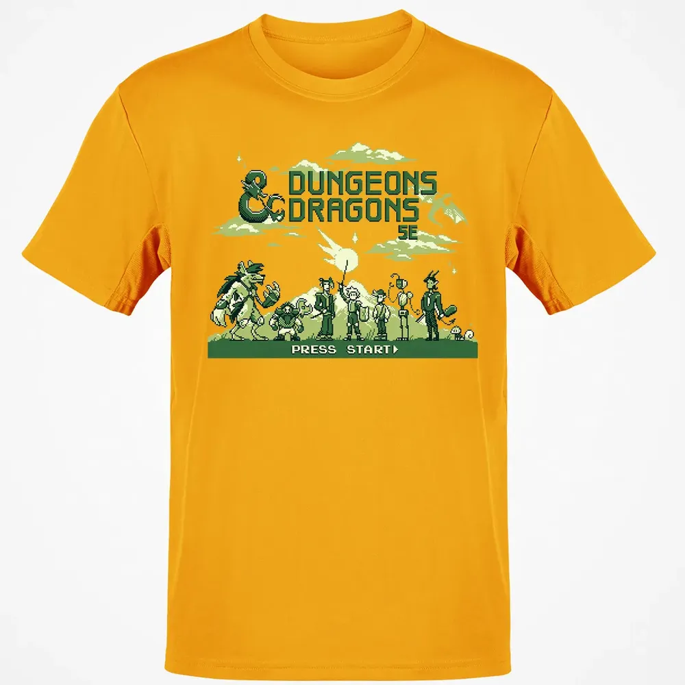 DND 8Bit Classic Unisex T-Shirt - 5