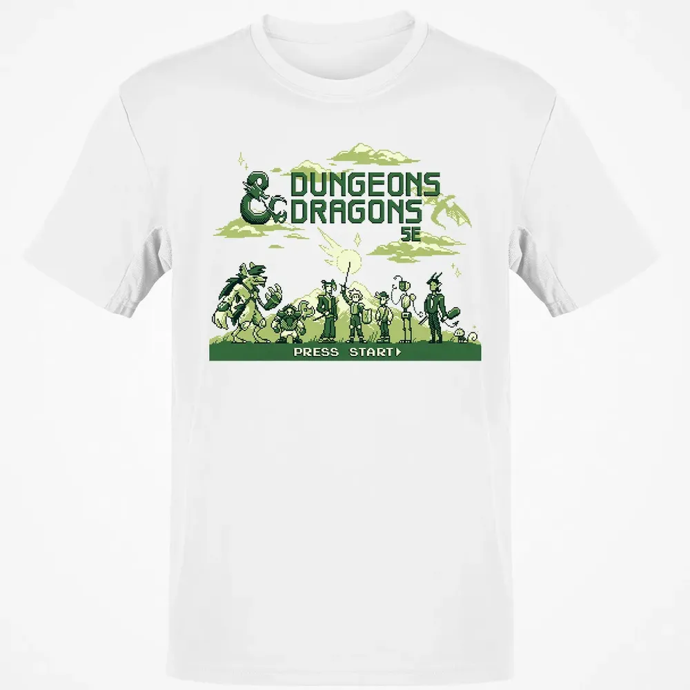 DND 8Bit Classic Unisex T-Shirt - 13