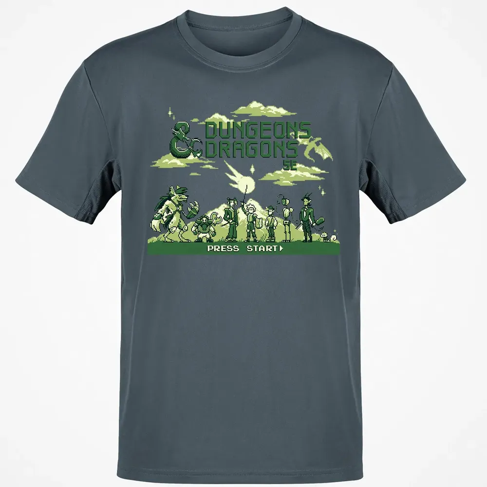 DND 8Bit Classic Unisex T-Shirt - 4