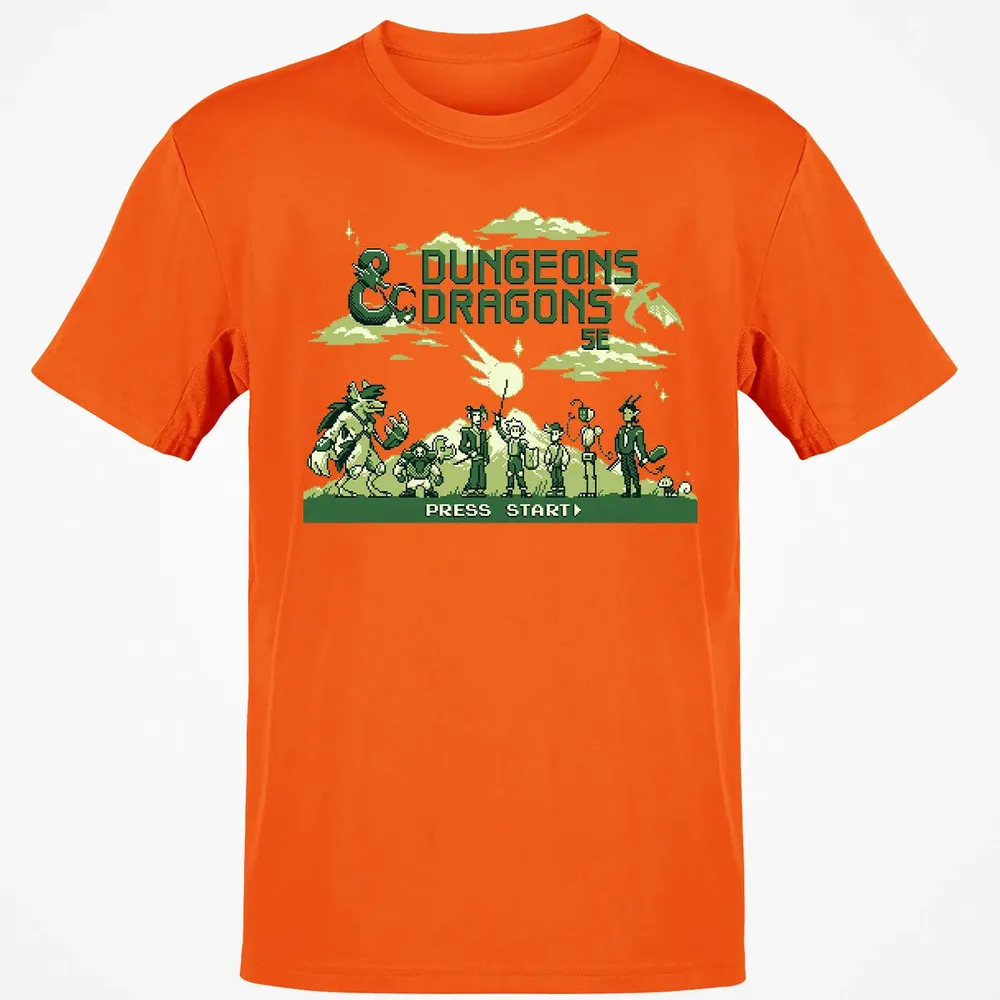 DND 8Bit Classic Unisex T-Shirt - 9