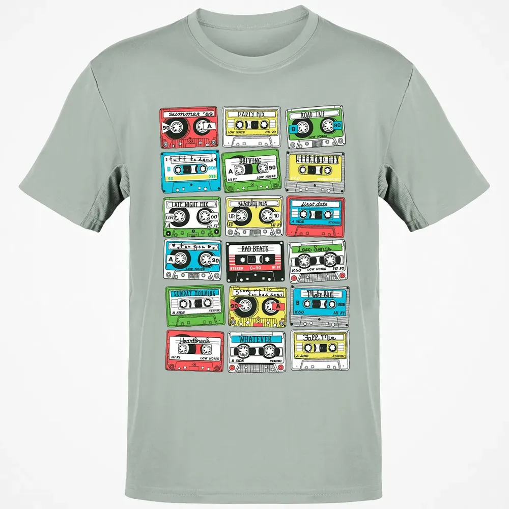 80S PLAYLIST Classic Unisex T-Shirt - 3