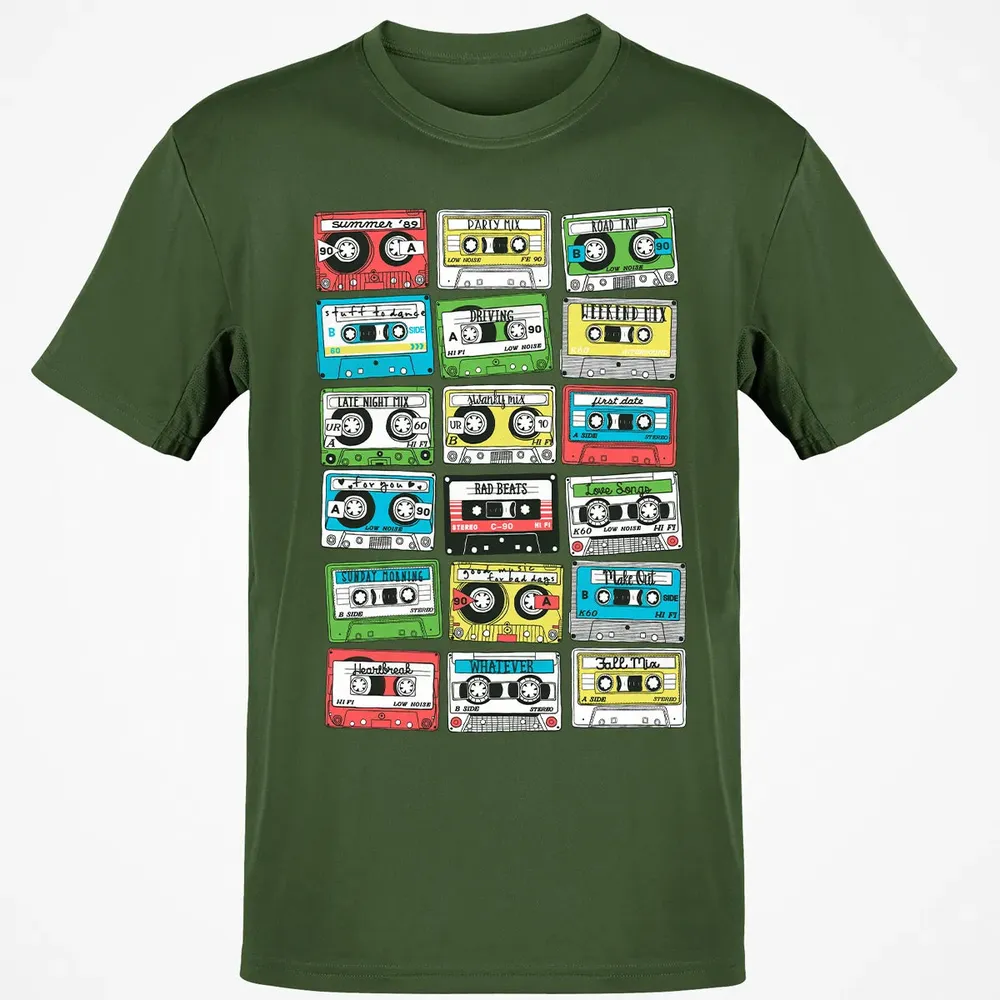 80S PLAYLIST Classic Unisex T-Shirt - 7