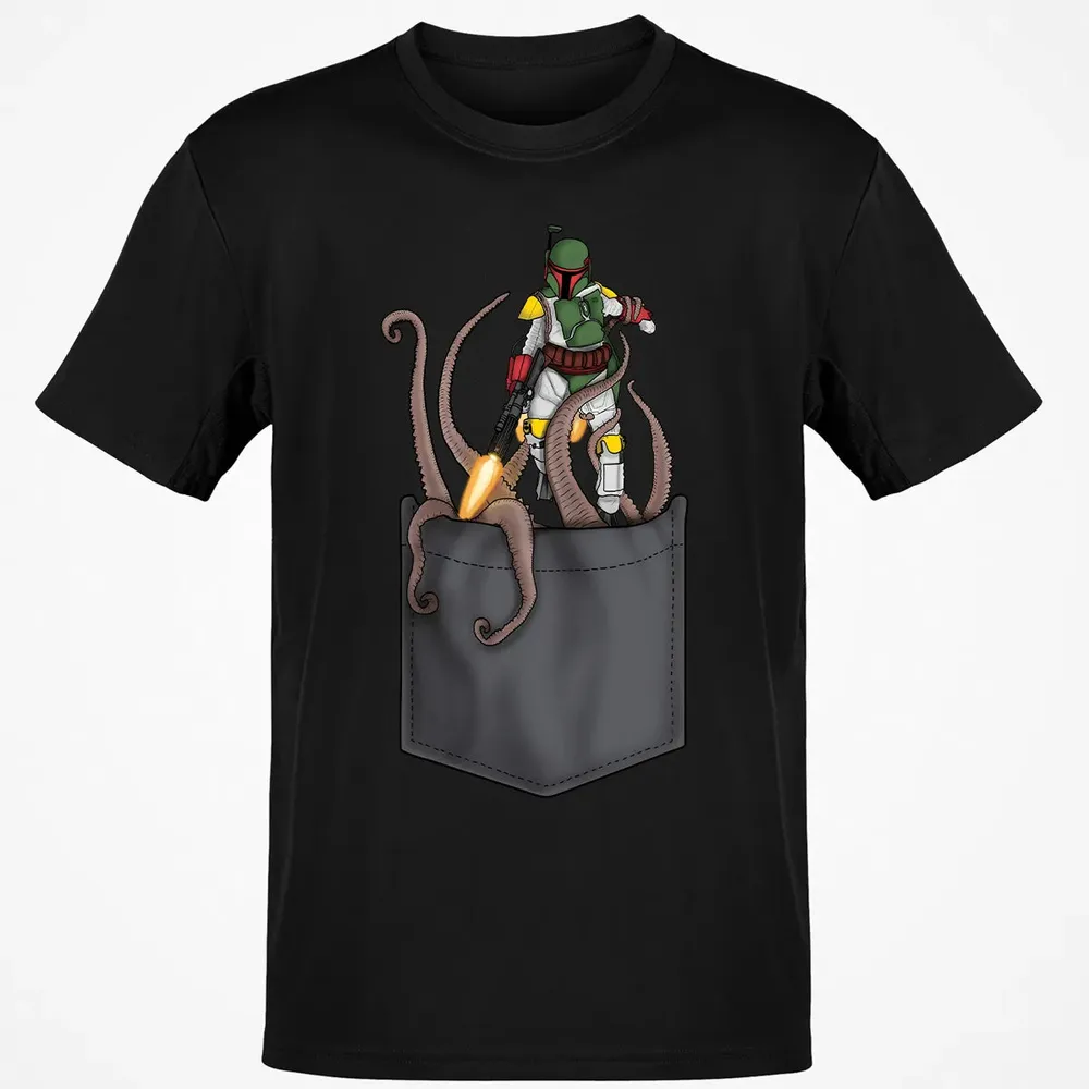 Bounty Hunter Escape Pocket Classic Unisex T-Shirt - 2
