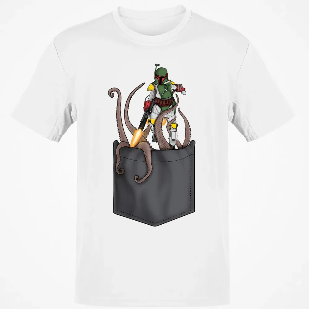 Bounty Hunter Escape Pocket Classic Unisex T-Shirt - 13