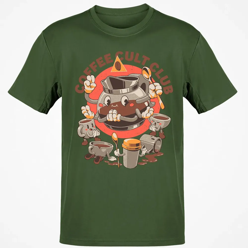 Coffe Cult Club Classic Unisex T-Shirt - 7