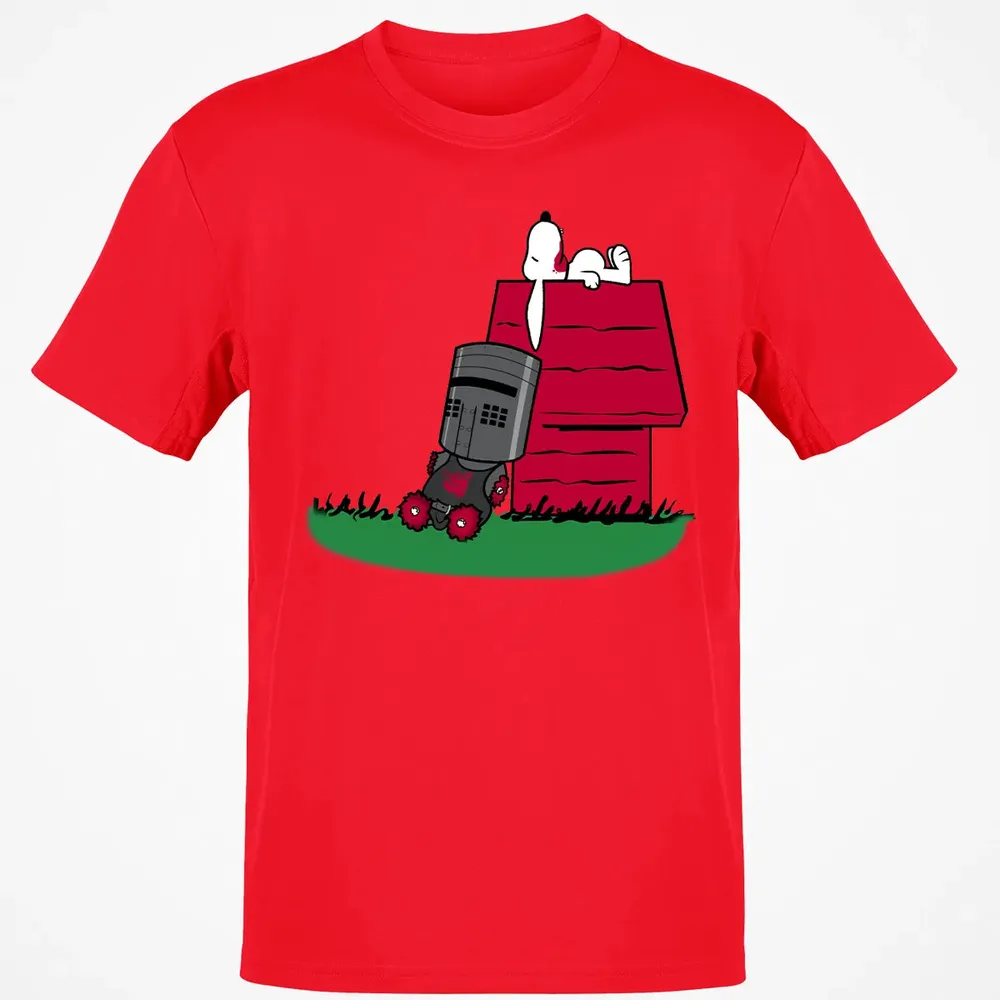 Knight and Dog Classic Unisex T-Shirt - 11