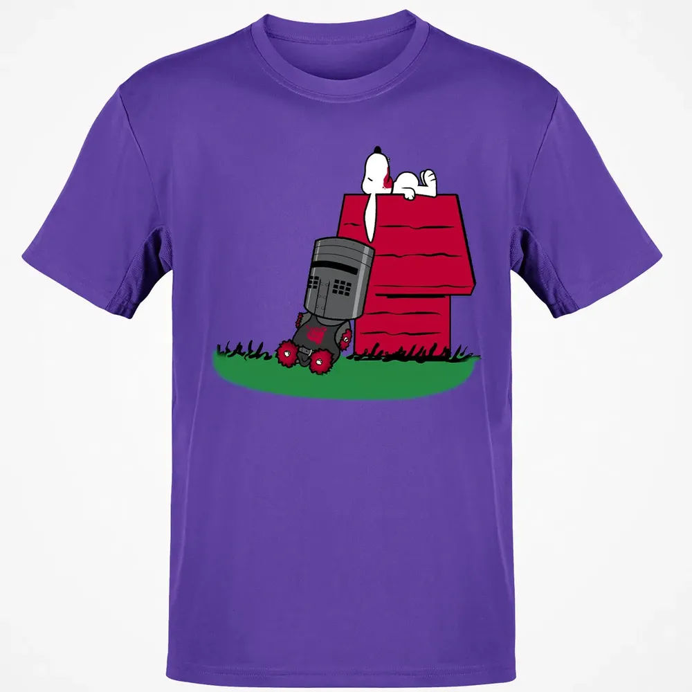 Knight and Dog Classic Unisex T-Shirt - 10