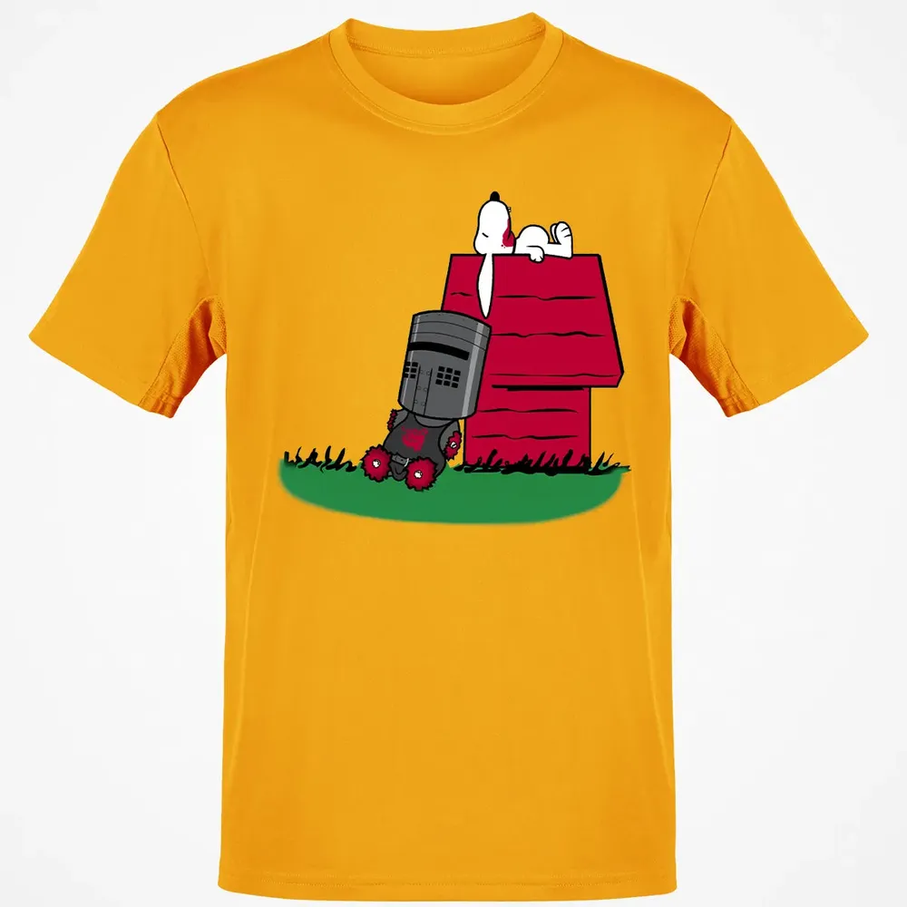 Knight and Dog Classic Unisex T-Shirt - 5