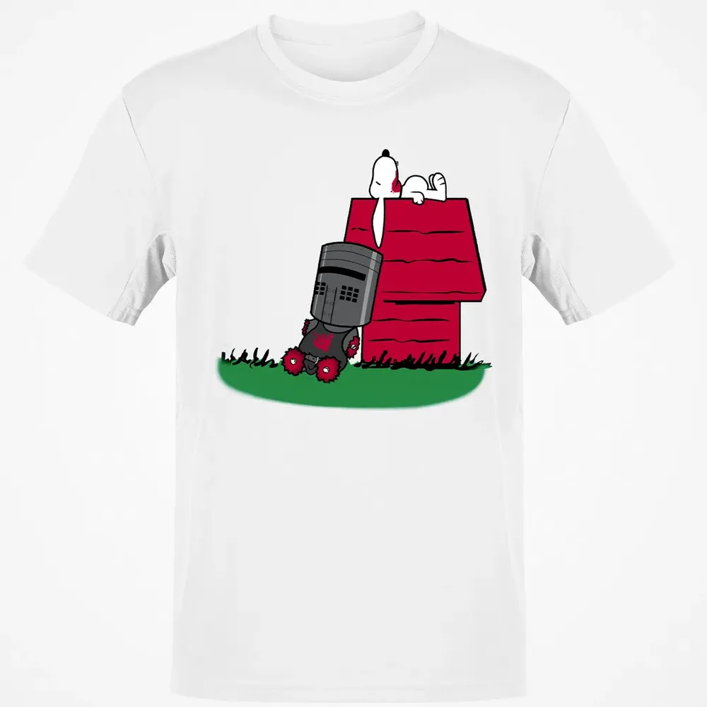 Knight and Dog Classic Unisex T-Shirt - 13