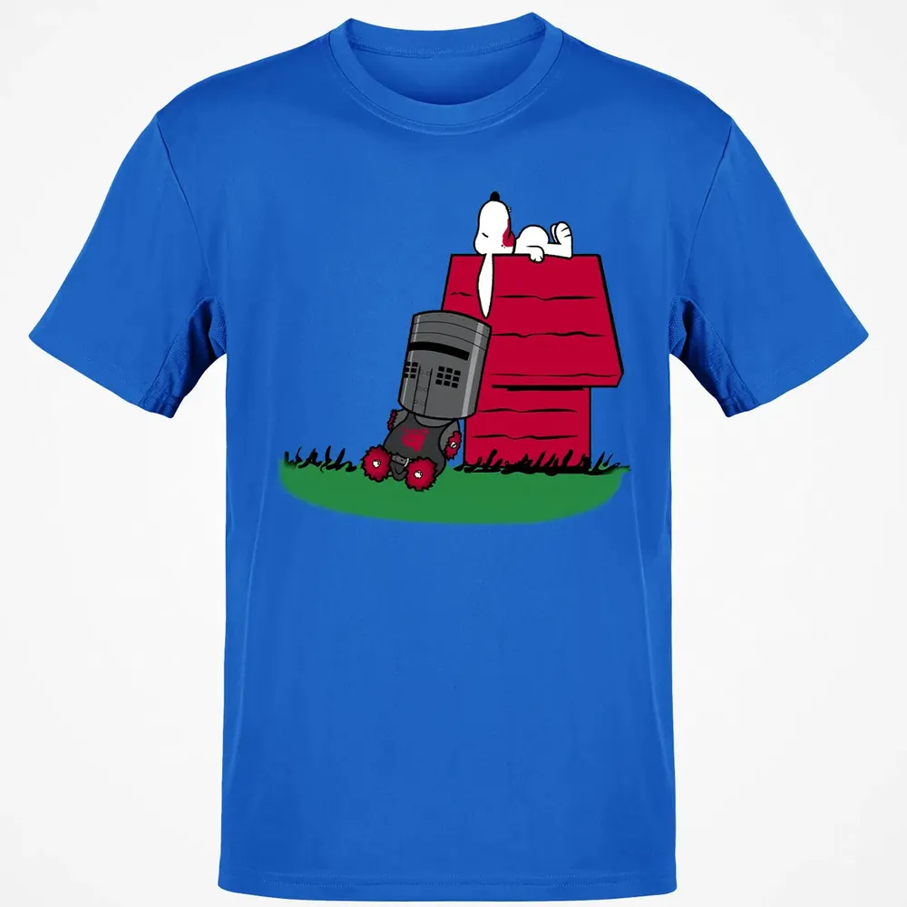 Knight and Dog Classic Unisex T-Shirt - 12