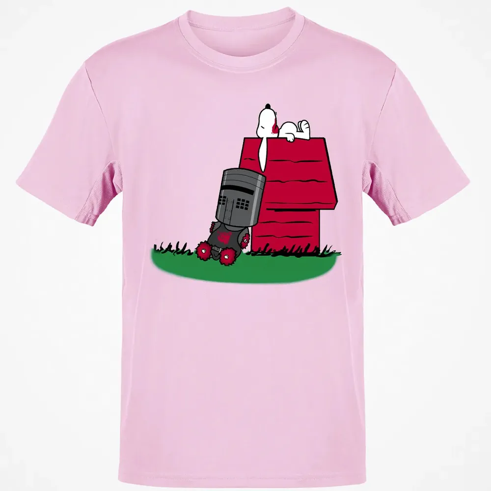 Knight and Dog Classic Unisex T-Shirt - 6