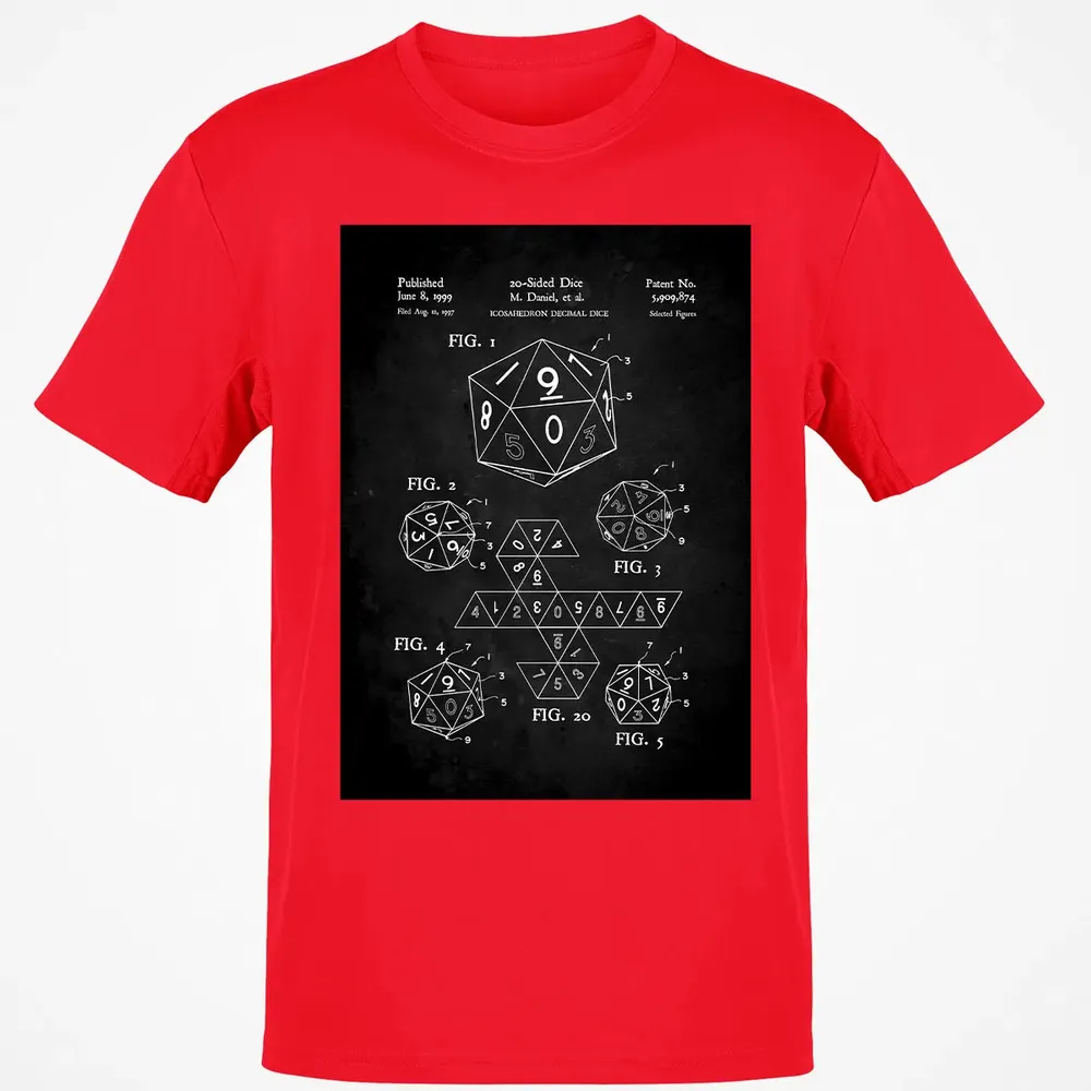 20-Sided Dice Poster Classic Unisex T-Shirt - 11