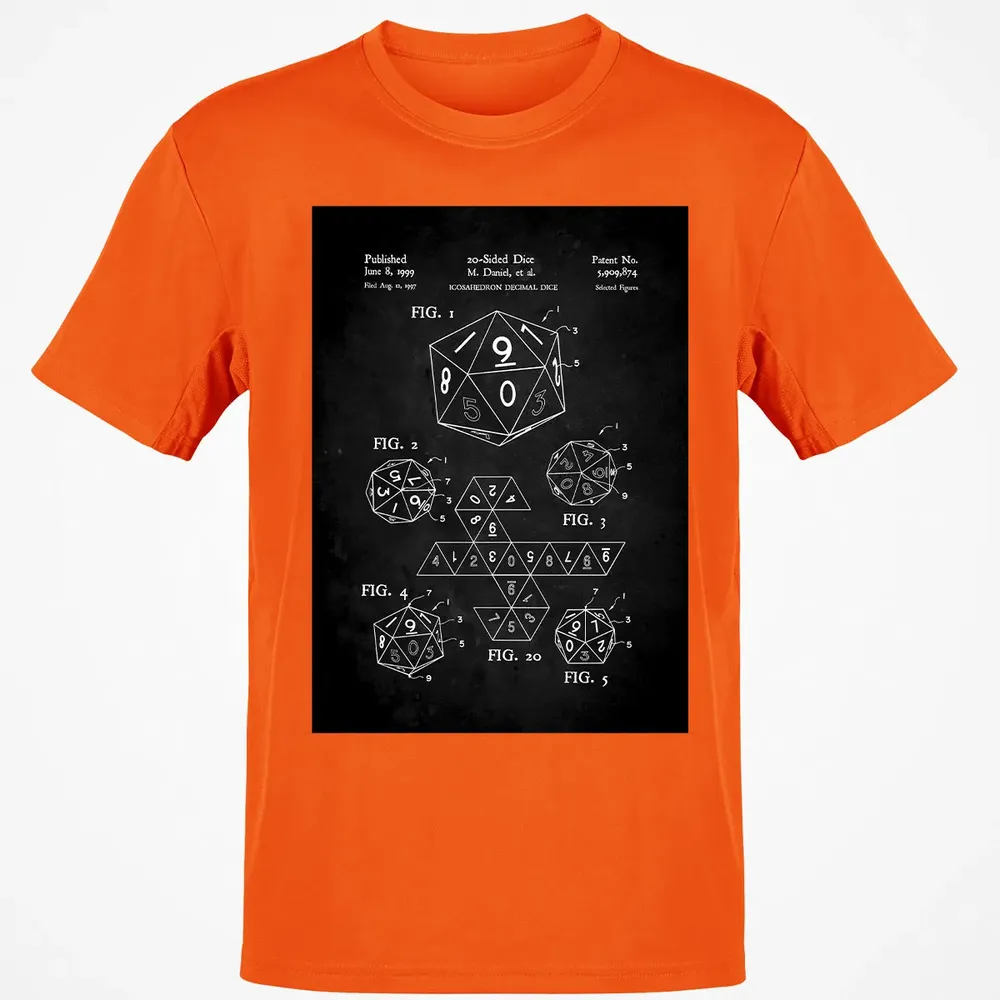 20-Sided Dice Poster Classic Unisex T-Shirt - 9