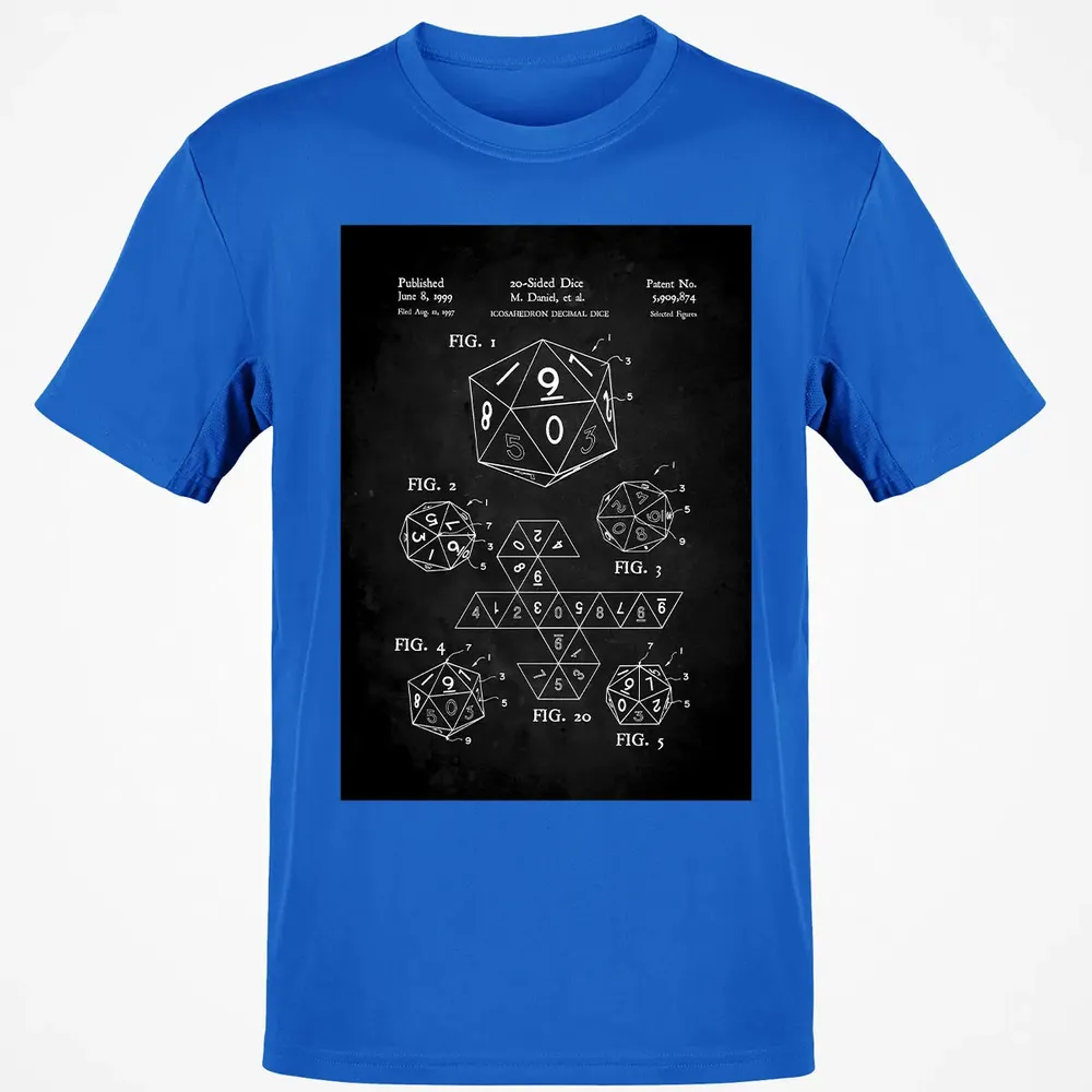 20-Sided Dice Poster Classic Unisex T-Shirt - 12