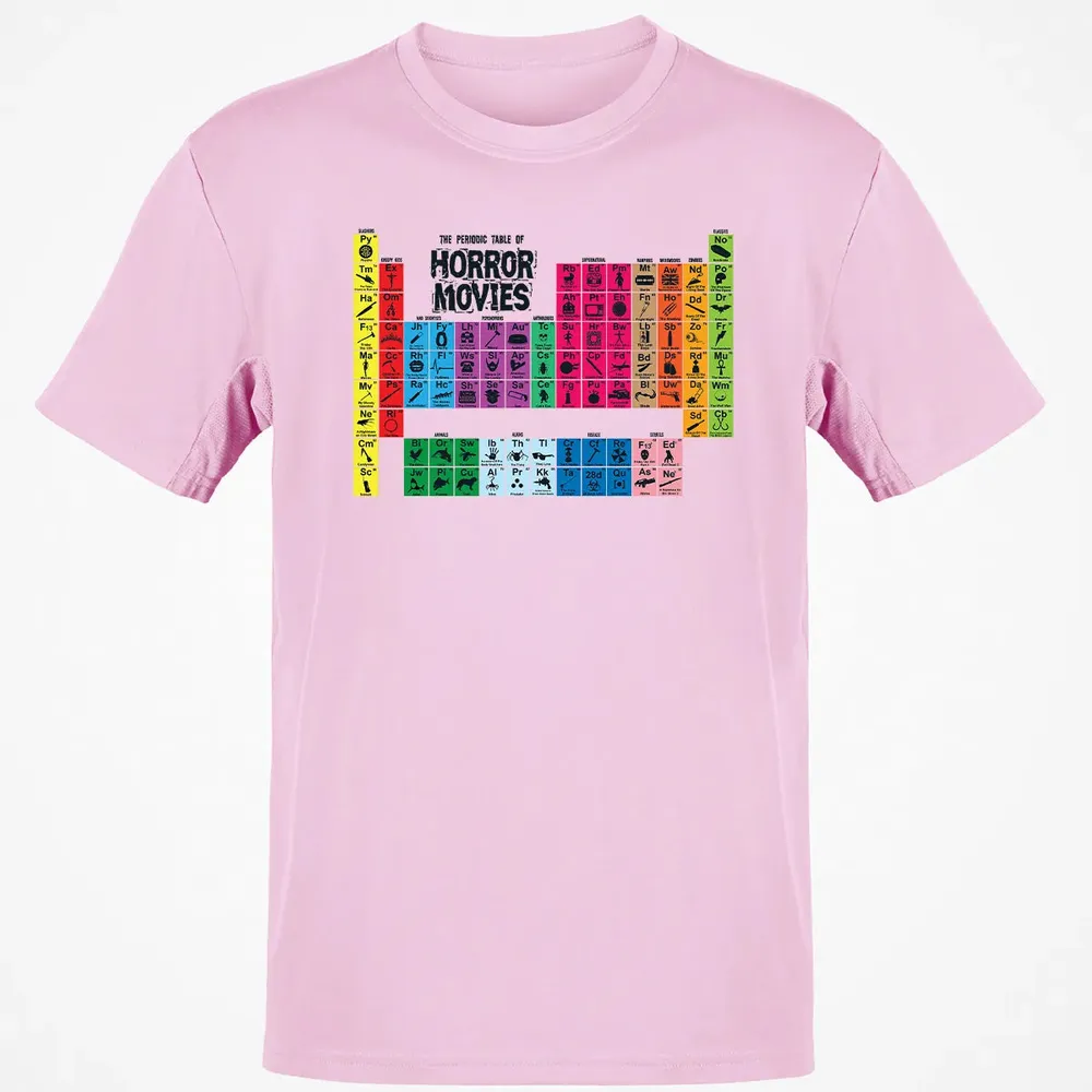 The Periodic Table Of Horror Movies Classic Unisex T-Shirt - 6