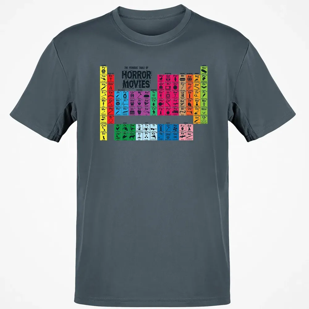 The Periodic Table Of Horror Movies Classic Unisex T-Shirt - 4