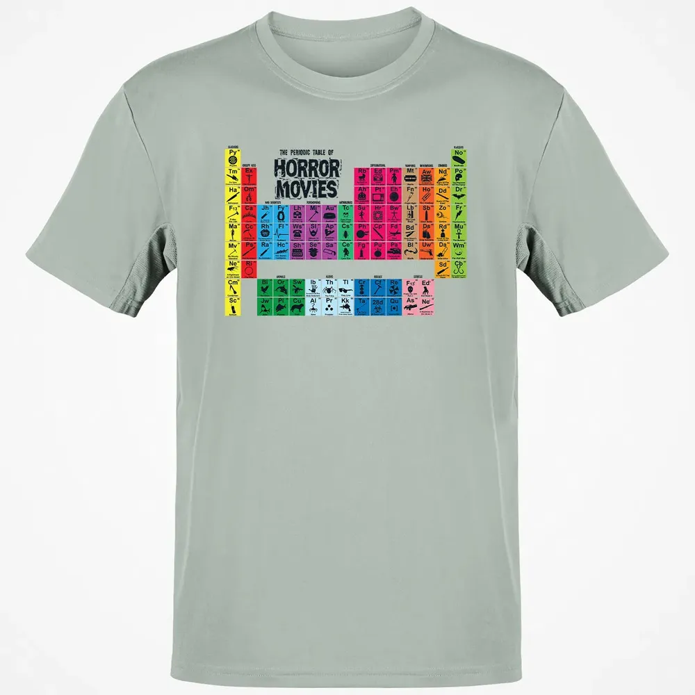 The Periodic Table Of Horror Movies Classic Unisex T-Shirt - 3