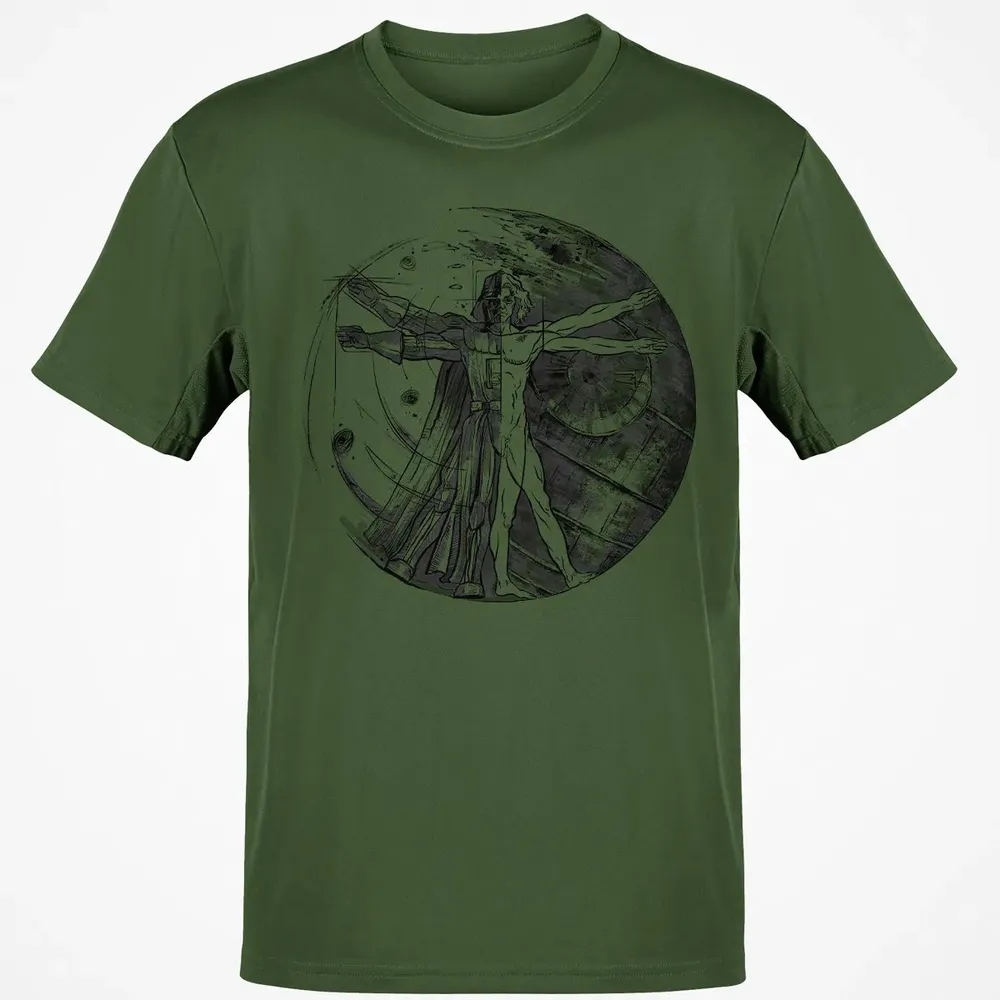 Vitruvian Vader Classic Unisex T-Shirt - 7