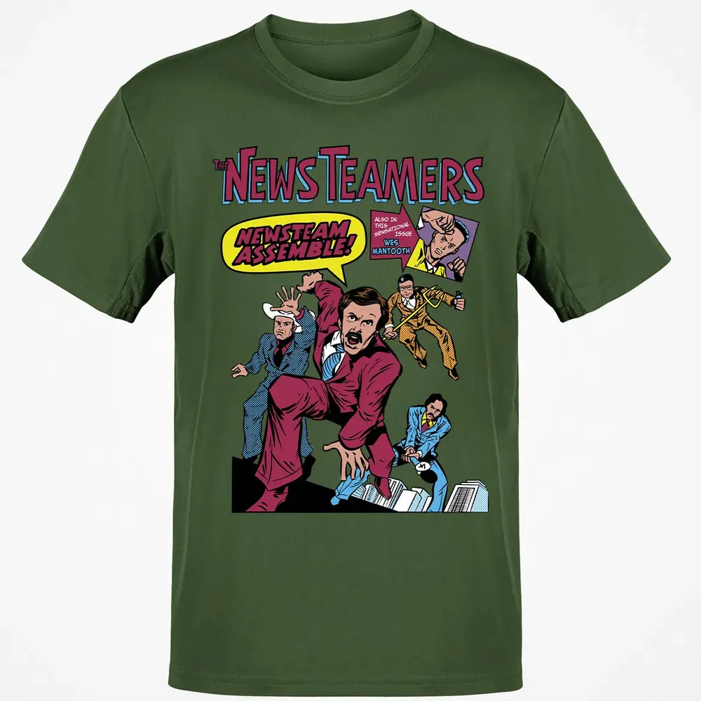 News Team Assemble Classic Unisex T-Shirt - 7