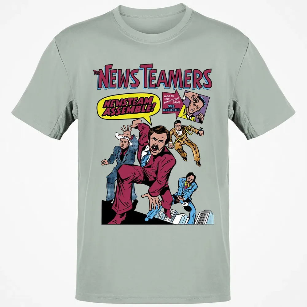 News Team Assemble Classic Unisex T-Shirt - 3