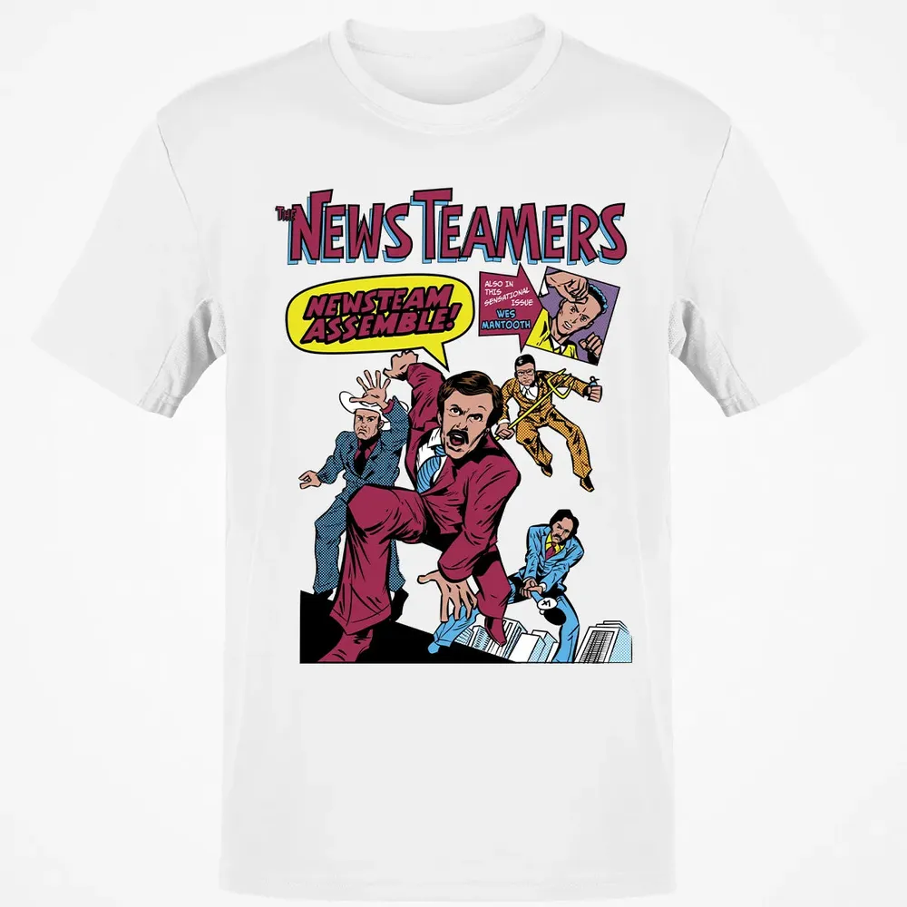 News Team Assemble Classic Unisex T-Shirt - 13
