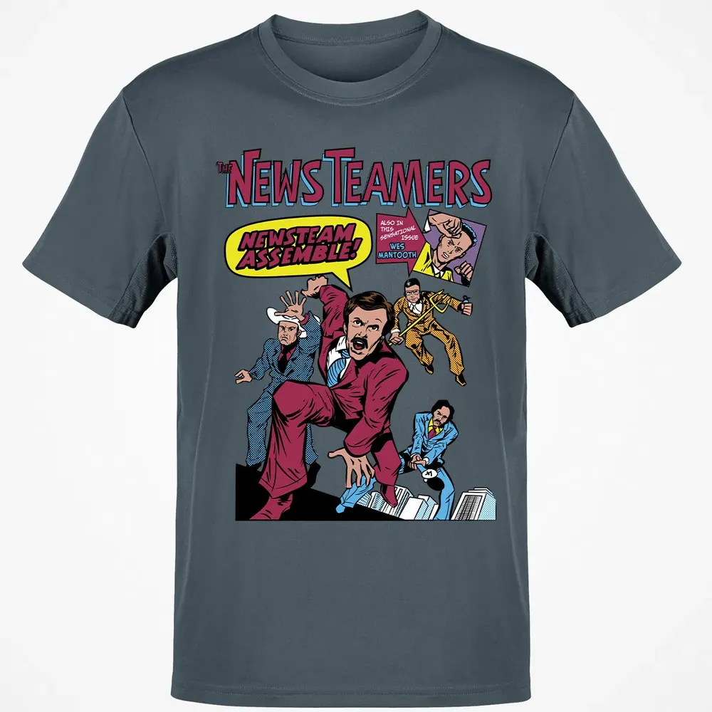 News Team Assemble Classic Unisex T-Shirt - 4