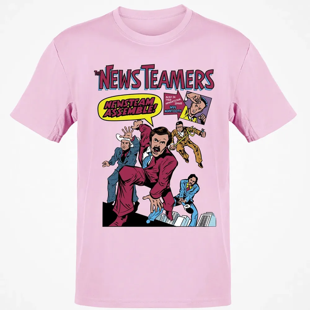News Team Assemble Classic Unisex T-Shirt - 6