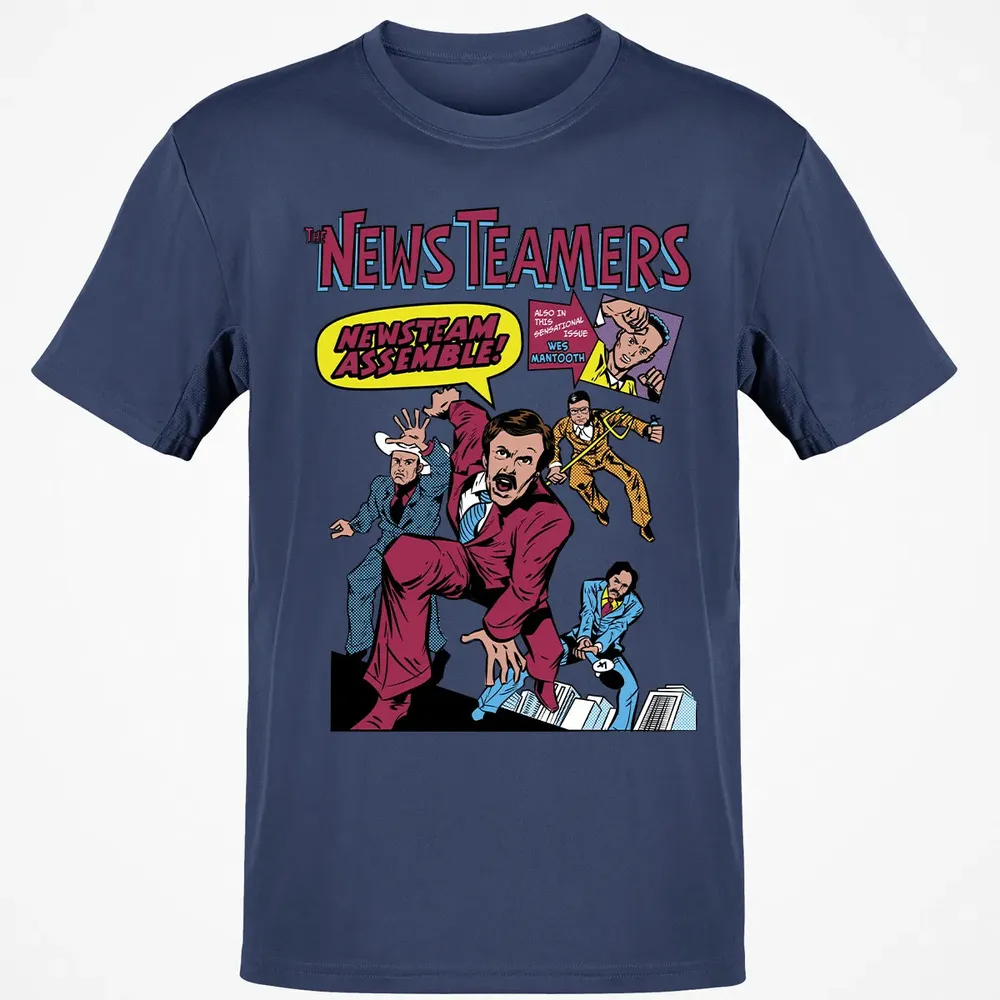 News Team Assemble Classic Unisex T-Shirt - 8