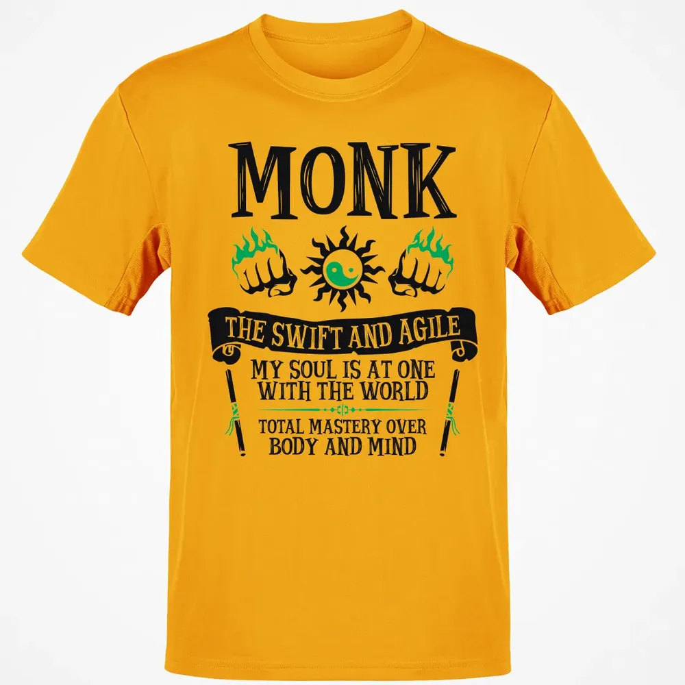 MONK, THE SWIFT AND AGILE Classic Unisex T-Shirt - 5