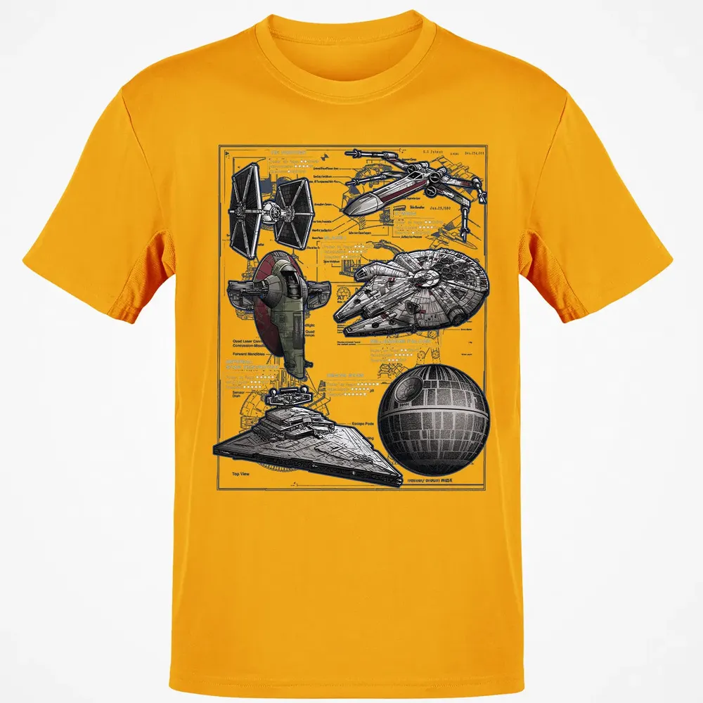 Spaceship Classic Unisex T-Shirt - 5