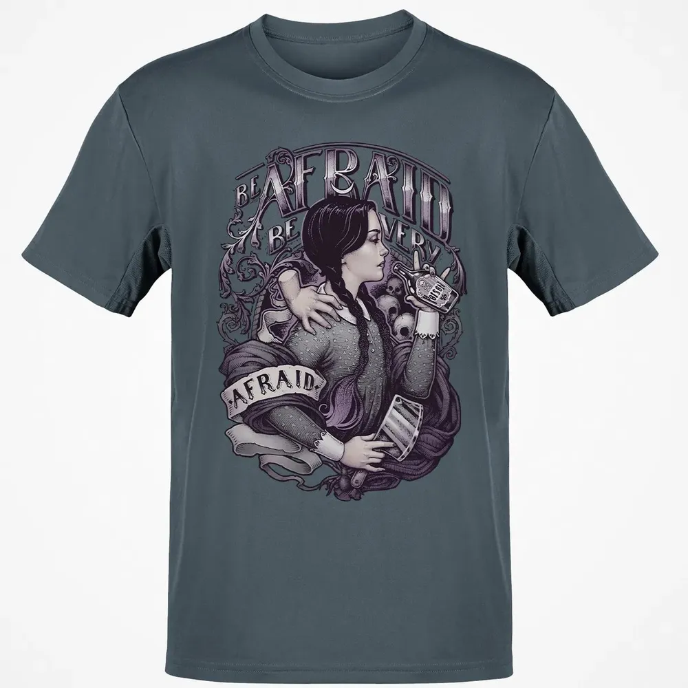 Be Afraid Classic Unisex T-Shirt - 4