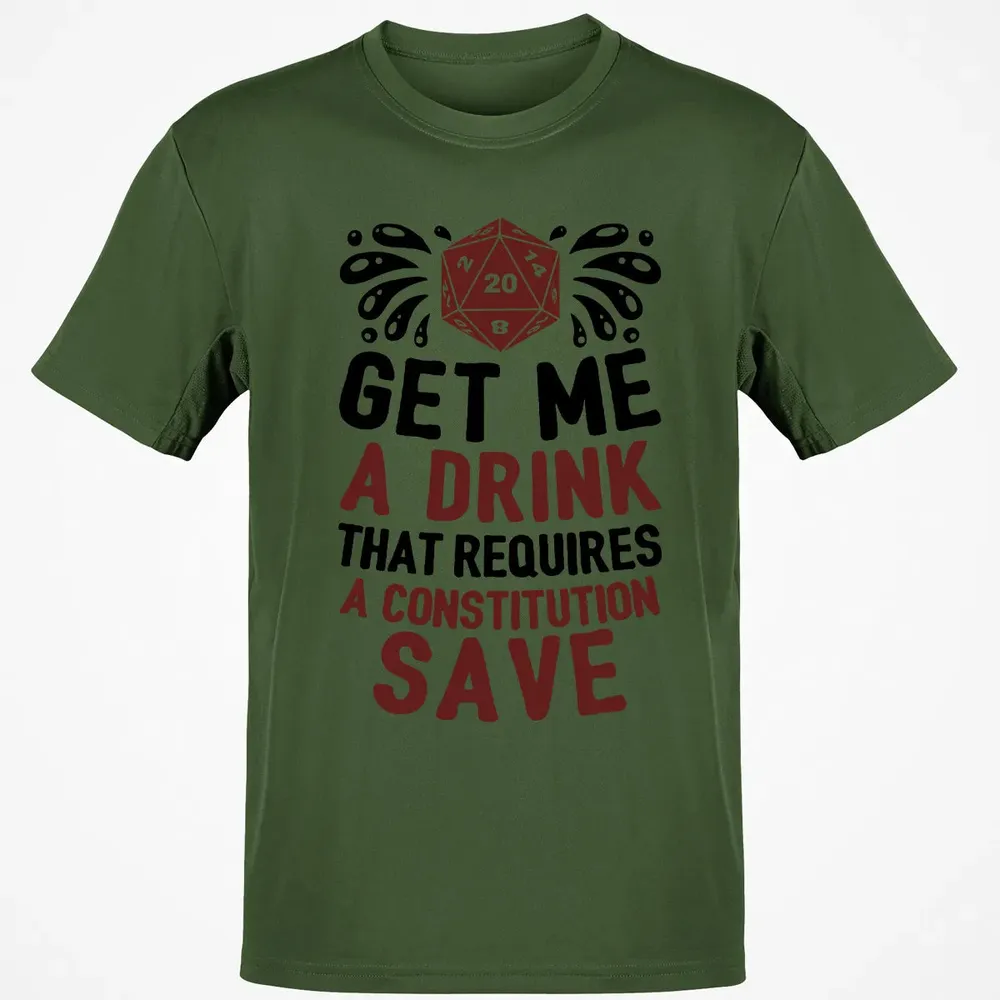Get Me A Drink Classic Unisex T-Shirt - 7