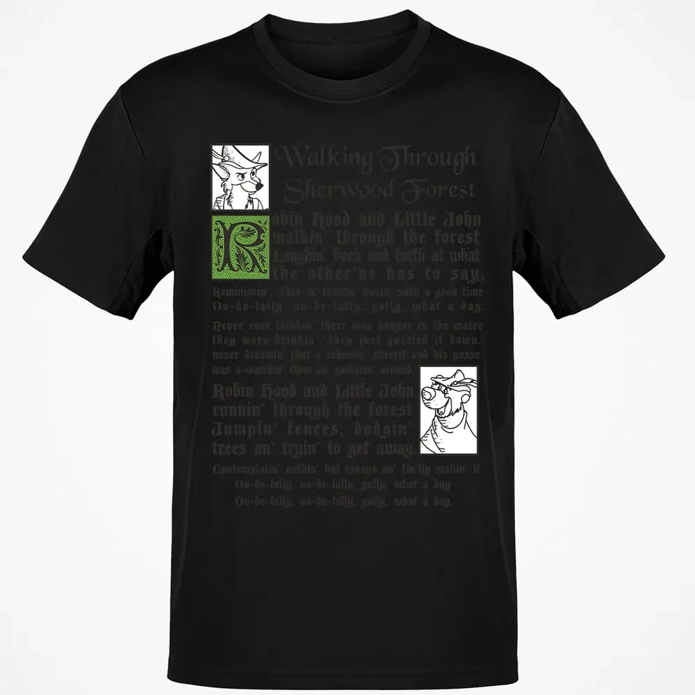 Walking Through Sherwood Forest Classic Unisex T-Shirt - 2