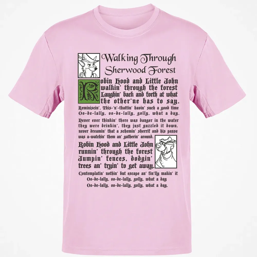 Walking Through Sherwood Forest Classic Unisex T-Shirt - 6