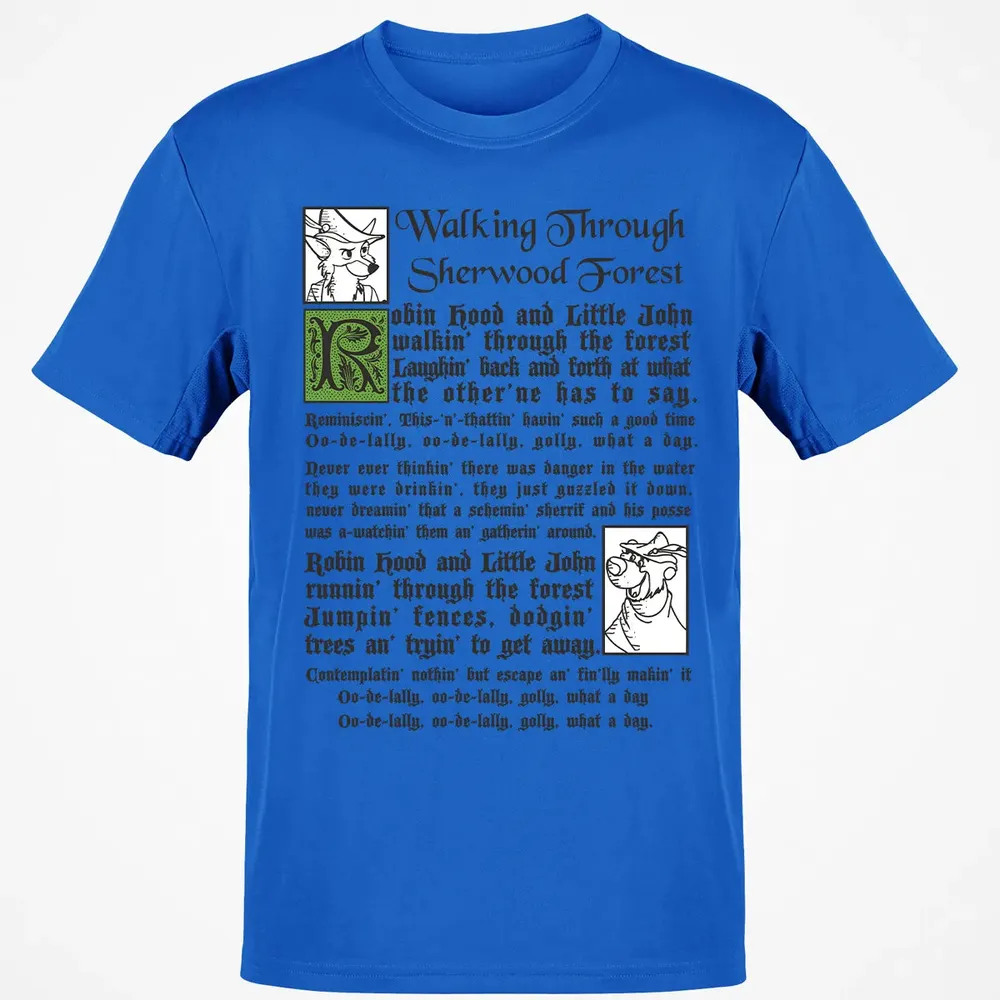 Walking Through Sherwood Forest Classic Unisex T-Shirt - 12