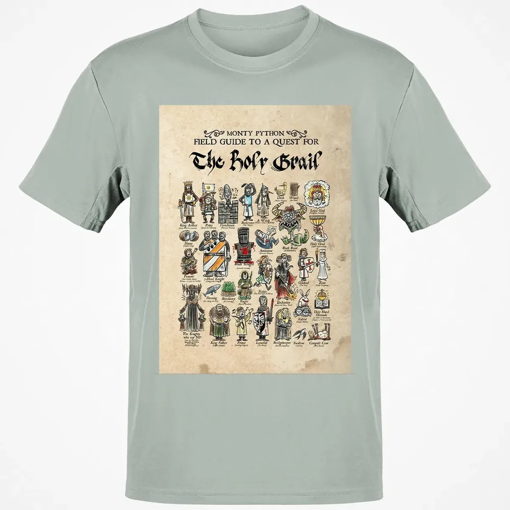 Field Guide To A Guest For The Holy Grail Classic Unisex T-Shirt - 3