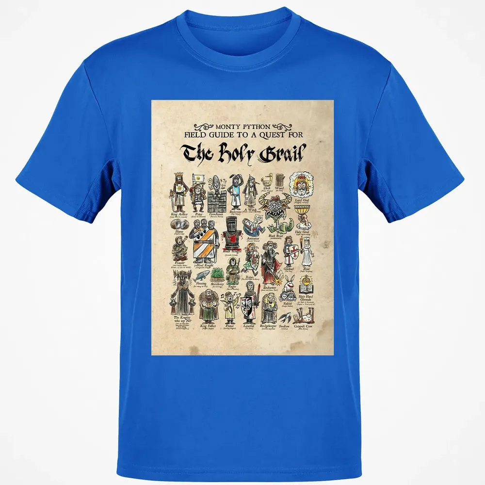 Field Guide To A Guest For The Holy Grail Classic Unisex T-Shirt - 12