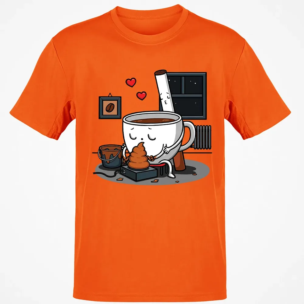 Coffee and Cigarette Classic Unisex T-Shirt - 9